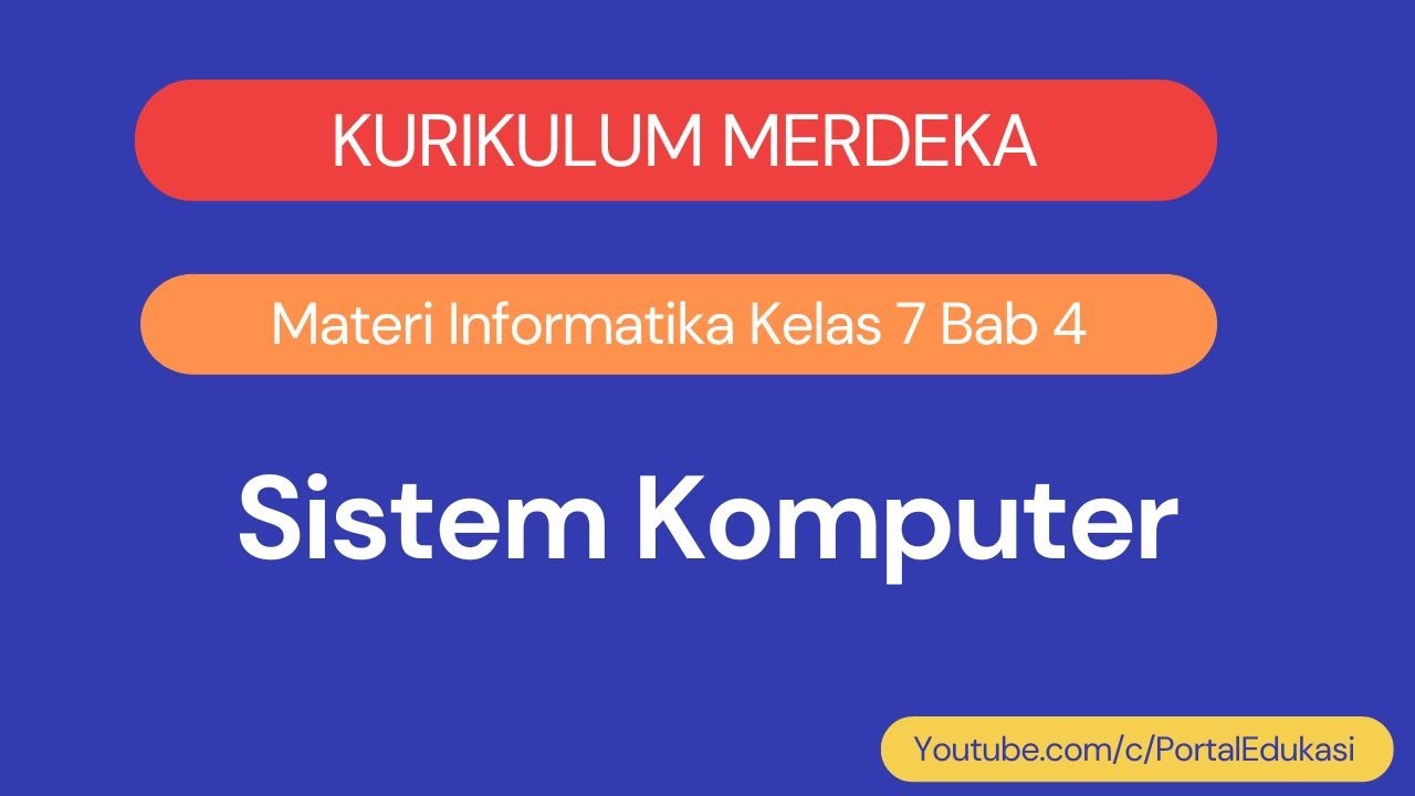 Panduan Super Lengkap Perangkat Keras Komputer - Informatika Kelas 7