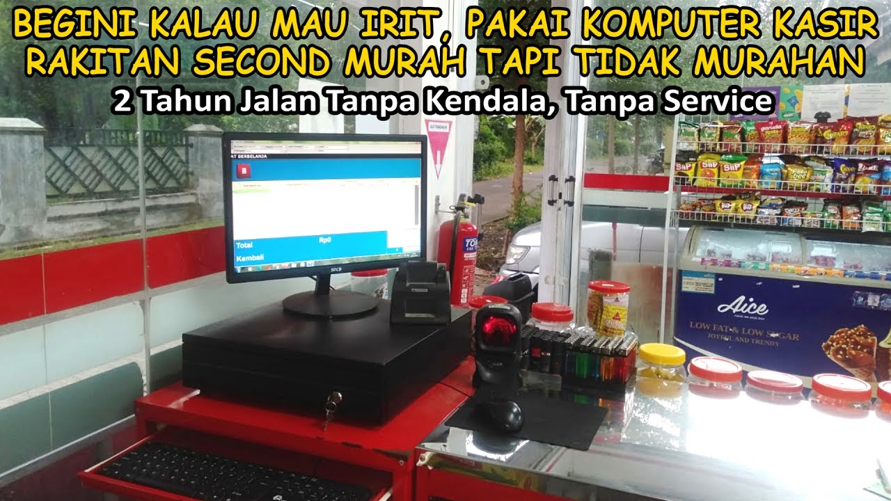 Rakit Komputer / PC yang Cocok untuk Keperluan Aplikasi Kasir dengan Budget Murah Meriah
